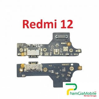 Cụm Chân Sạc Xiaomi Redmi 12 Charger Port USBBo Main Sạc